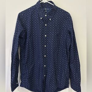 Ralph Lauren Size Medium Nautical anchors Dress Shirt